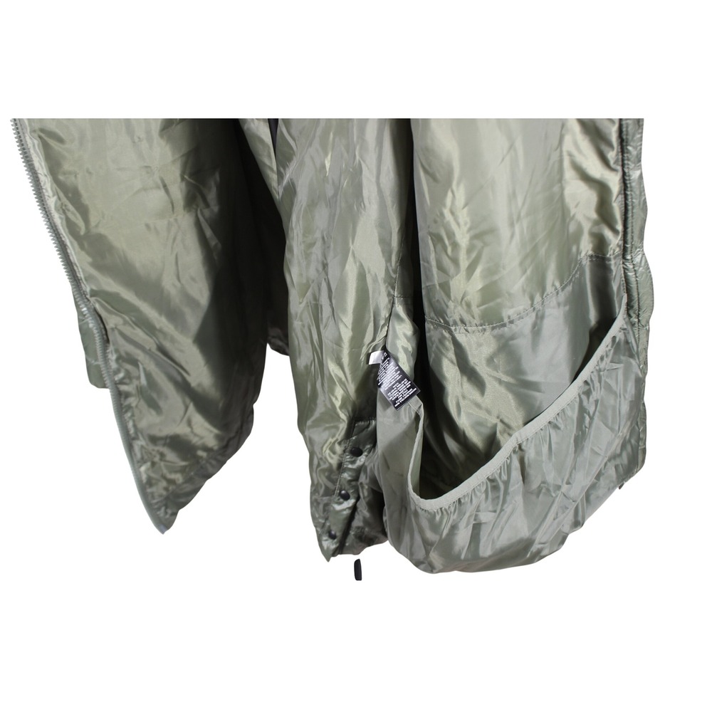 Swiss Tech Women 3X Puffer Jacket Sage Green Hooded Quilted Parka SWP33100077030 - Picture 8 of 8